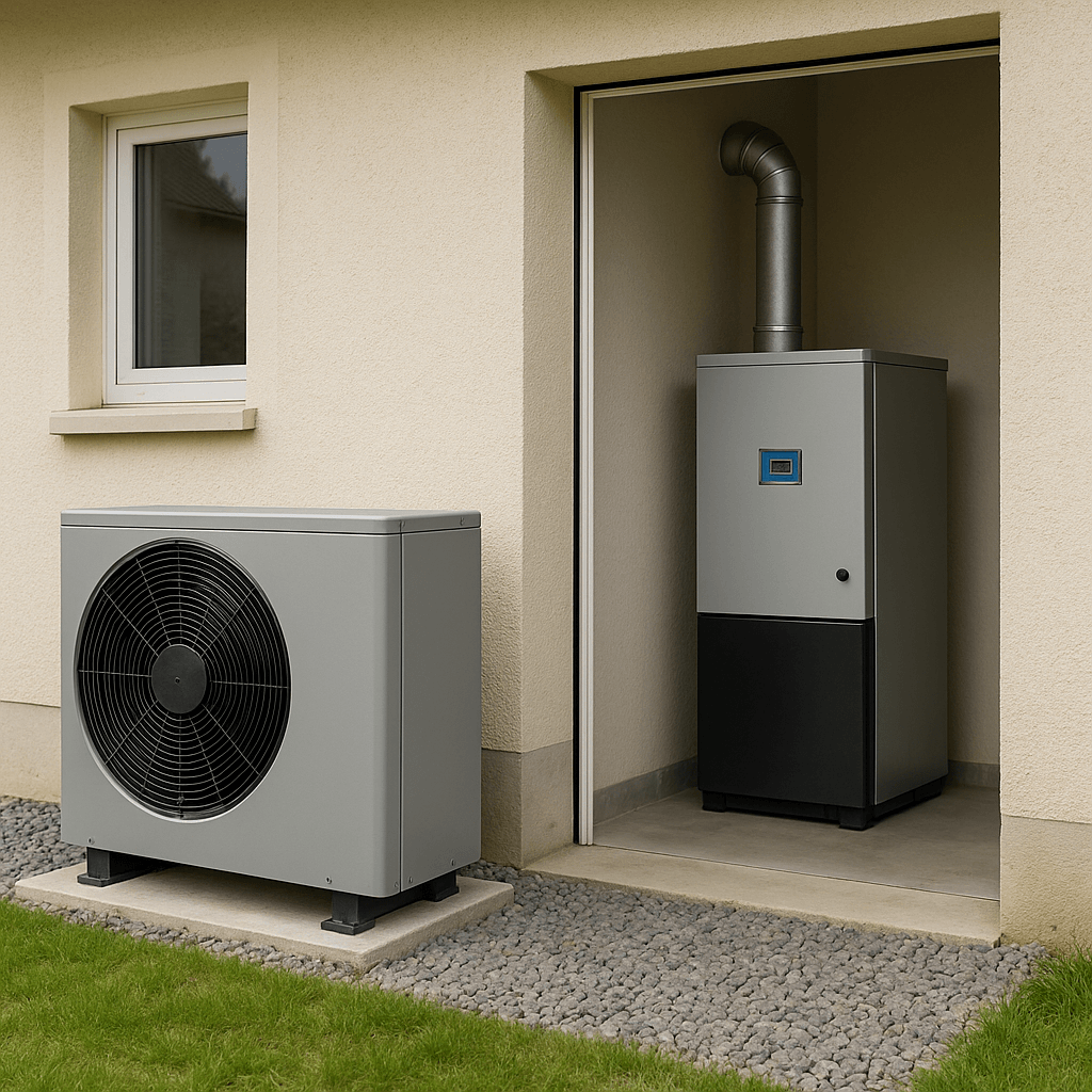 La pompe à chaleur hybride biofioul une alternative au chauffage fioul.